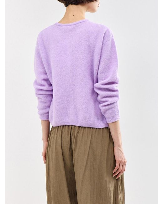American Vintage Purple Vitow Cardigan