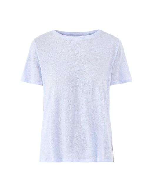 Eileen Fisher White Crew Neck T-Shirt