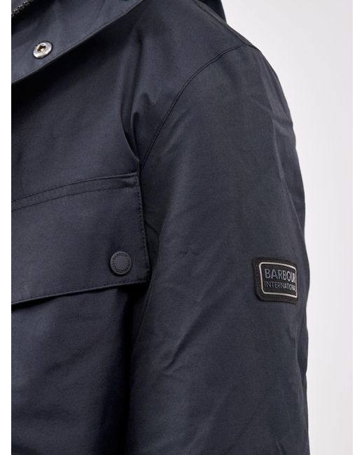 Barbour Black Endley Waterproof Field Jacket for men