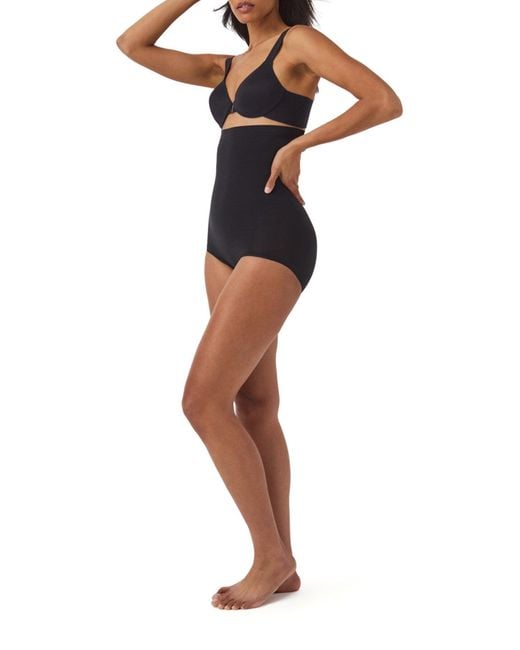 Spanx Black Everyday Shaping High Waisted Brief