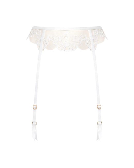 Bluebella White Marisa Suspender