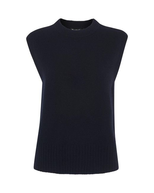 Whistles Blue Sleeveless Tank
