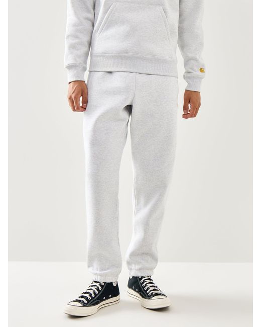 Carhartt White Chase Sweat Pant for men