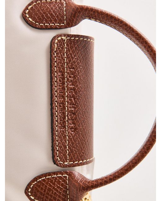 Longchamp Pink Le Pliage Original Pouch Cream Bag