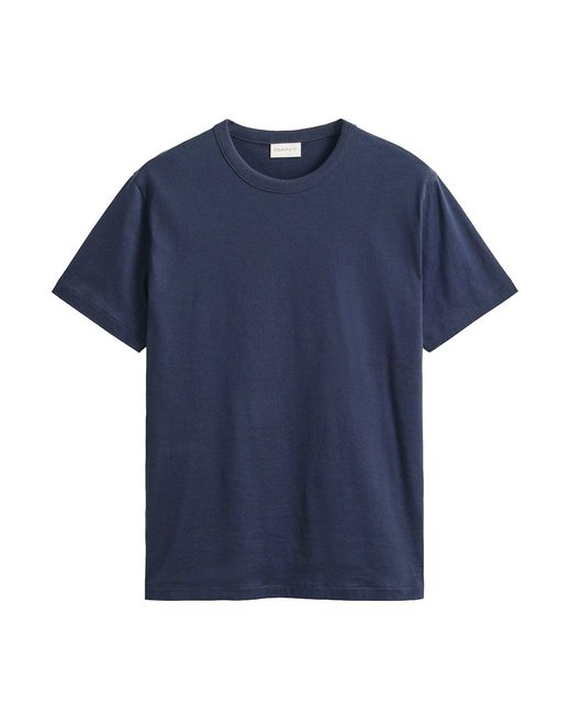 Gant Blue Pima T-Shirt for men