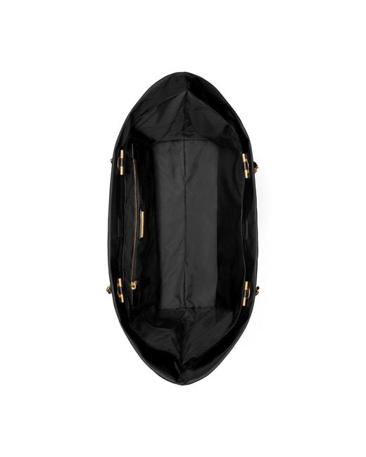Tory Burch Black Ella Chain Tote