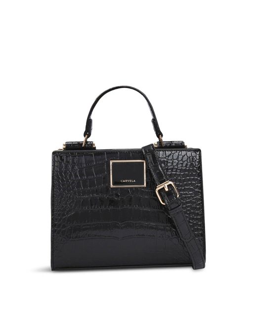 Carvela Kurt Geiger Black Jessica Mini Tote Bag 2