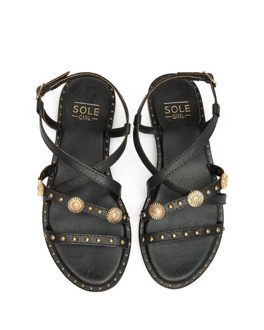 Sole White Dream Gladiator Sandals