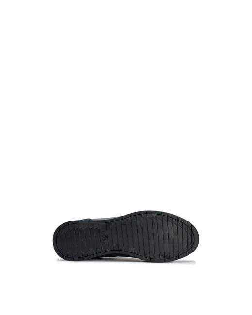 Boss Blue Nitan Trainers for men