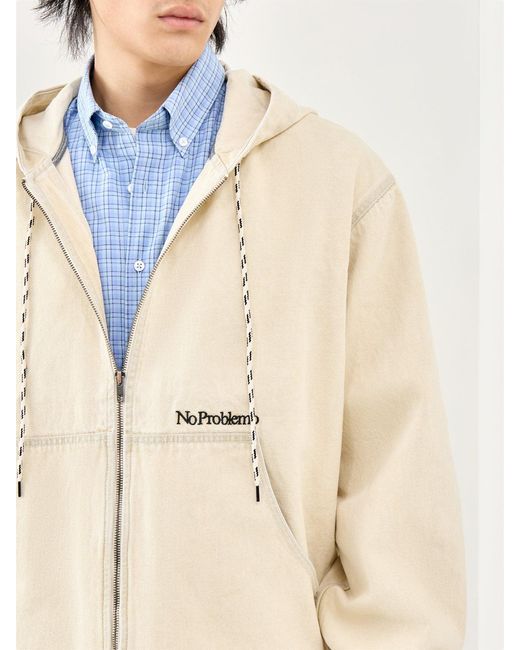 No Problemo Natural Workwear Denim Jacket for men
