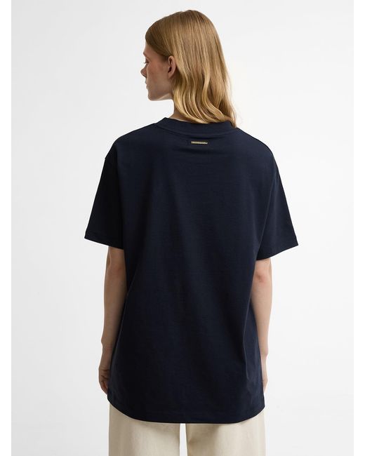Barbour Blue X Farm Rio Wild Flower Graphic T-Shirt