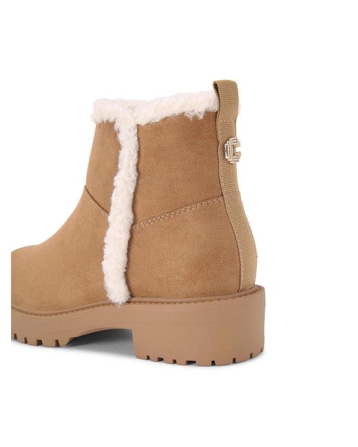 Carvela Kurt Geiger White Cosy Ankle