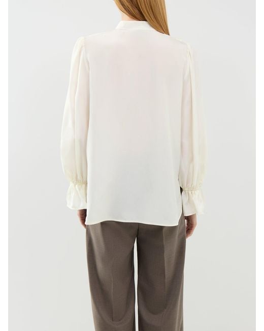 Marella White Caldaia Blouse