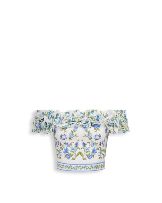 Forever New White Cameron Off Shoulder Top