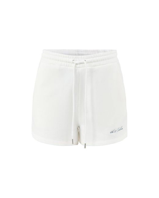 4th & Reckless White Clover Sweat Shorts