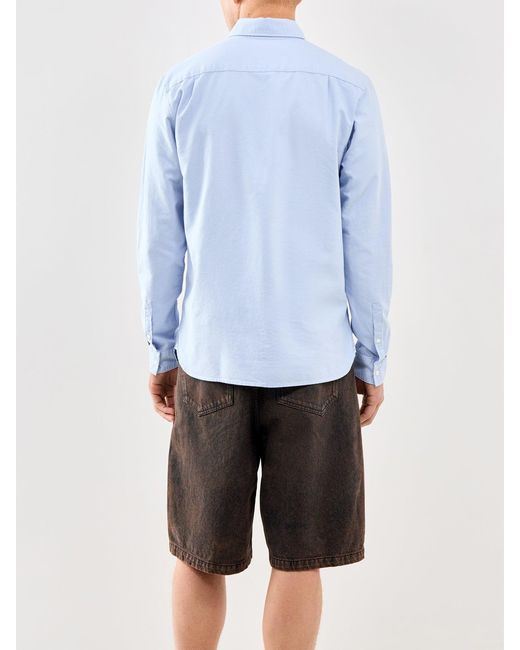 Fred Perry Blue Oxford Shirt for men