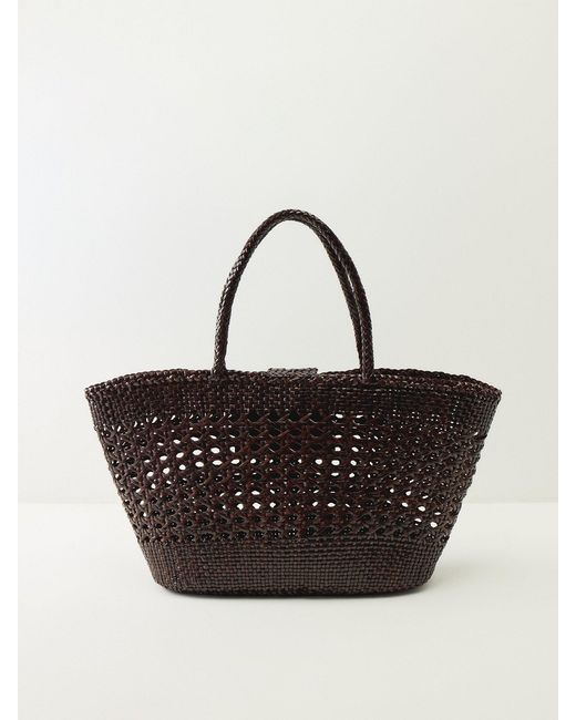 Dragon Diffusion Black Rixo X Lucine Woven Bag