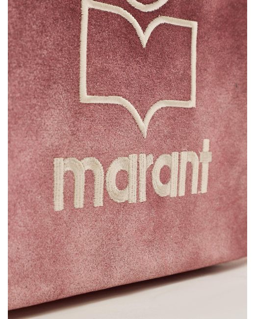 Isabel Marant Pink Yenky Zipped Tote Bag