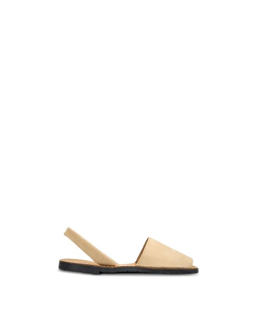Sole Metallic Macaw Nubuck Menorcan Sandals