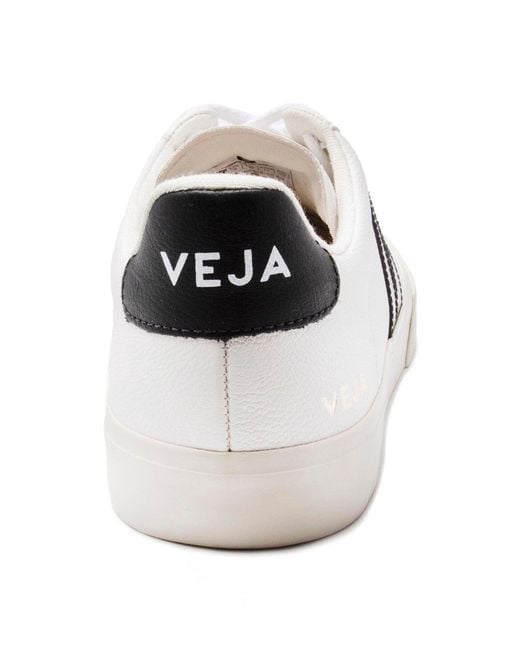 Veja White Men's Campo Leather Trainers for men