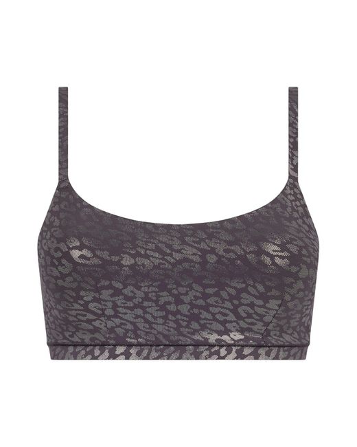 Chantelle Gray Soft Stretch Padded Bralette