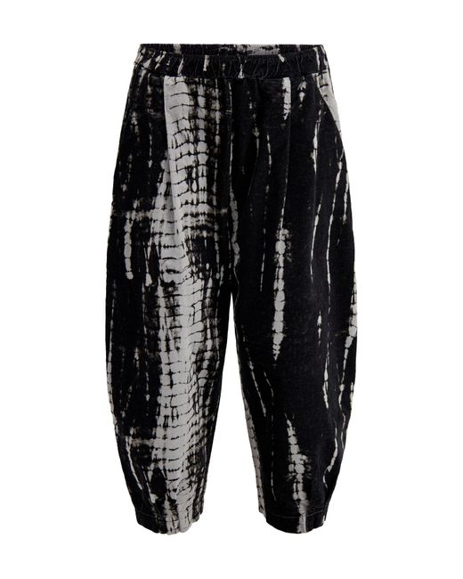Mama B. Black Barrel Trousers Light