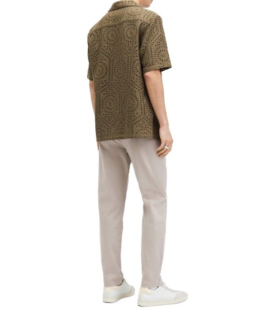 AllSaints Gray Walde Chino for men