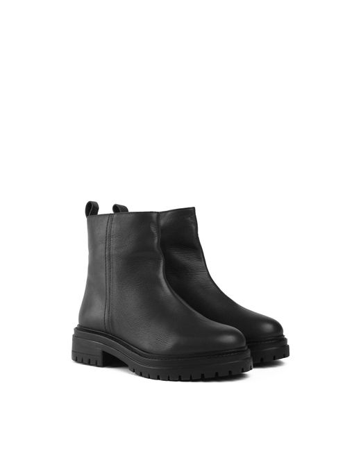 Sole Black Gia Inside Zip Boots