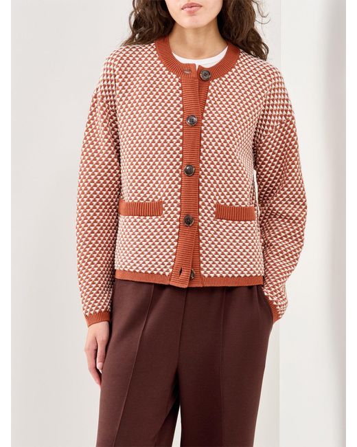 Varley Pink Elmwick Knit Jacket