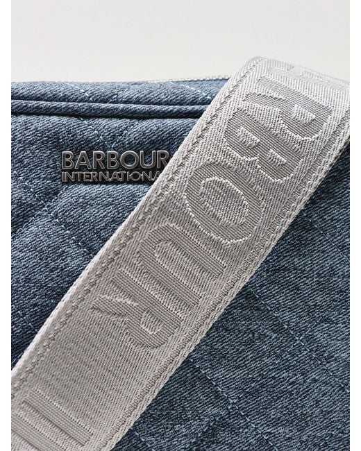 Barbour Natural Quilted Sloane Crossbody Bag