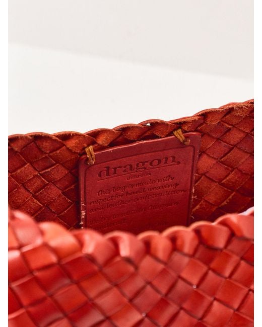 Dragon Diffusion Red Rosanna Shoulder Bag