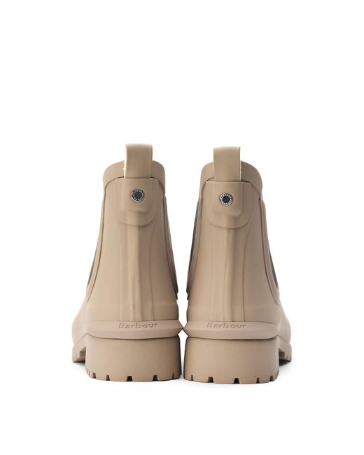 Barbour White Kirkton Boots