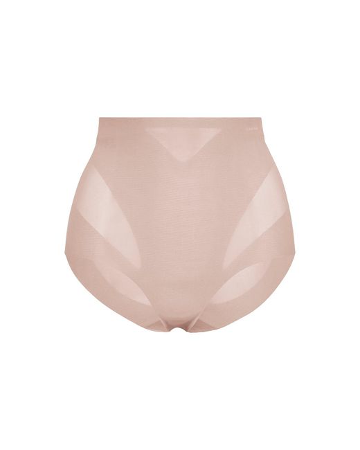 Calvin Klein Natural Stay Put Mesh Sculpted Firm Mesh Brief