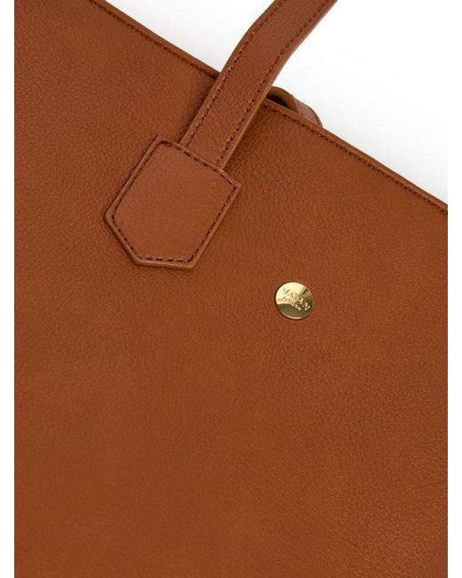 V.Gan Brown Hazel Vegan Tote Bag