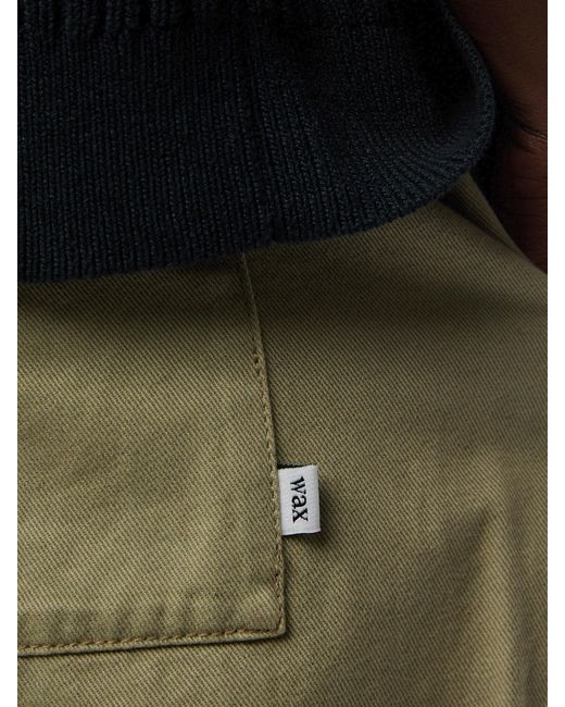 Wax London Green Kurt Trouser Organic Cttn Twill for men