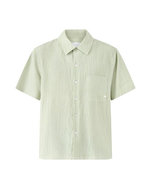 Farah Green Short Sleeve Shirt for men