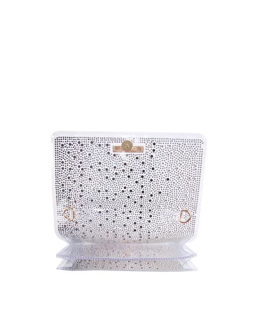 Carvela Kurt Geiger White Lovebird Clutch Bag
