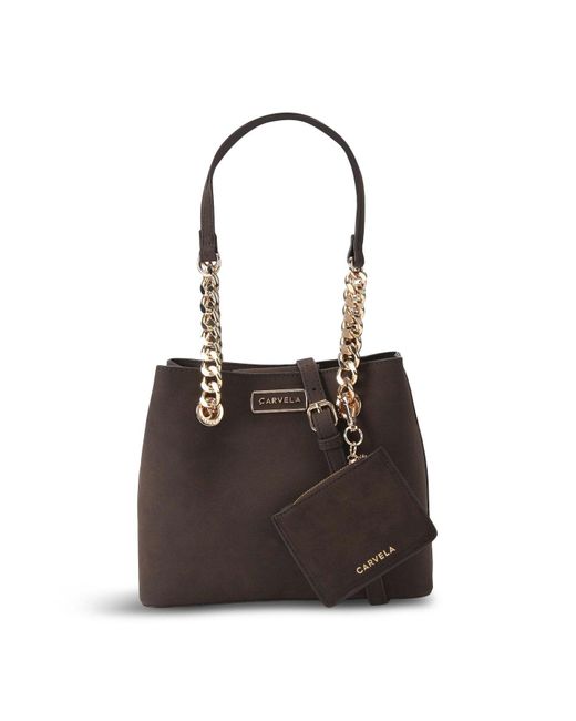 Carvela Kurt Geiger Black Mini Cammie Bag