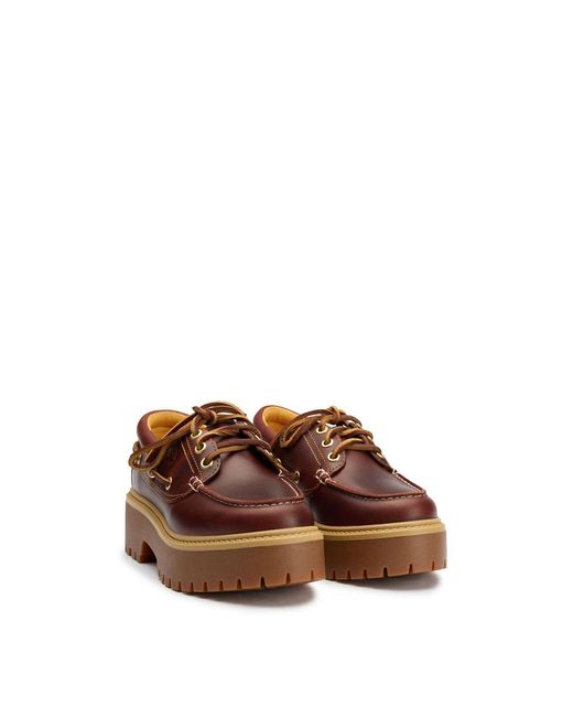 Timberland Brown Stone Street Shoes