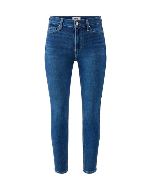 PAIGE Blue Hoxton Ankle Skinny Jeans