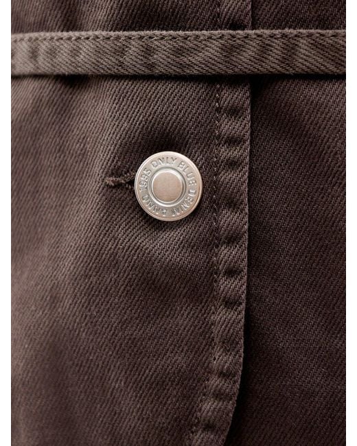 ONLY Brown Silla Belted Waistcoat