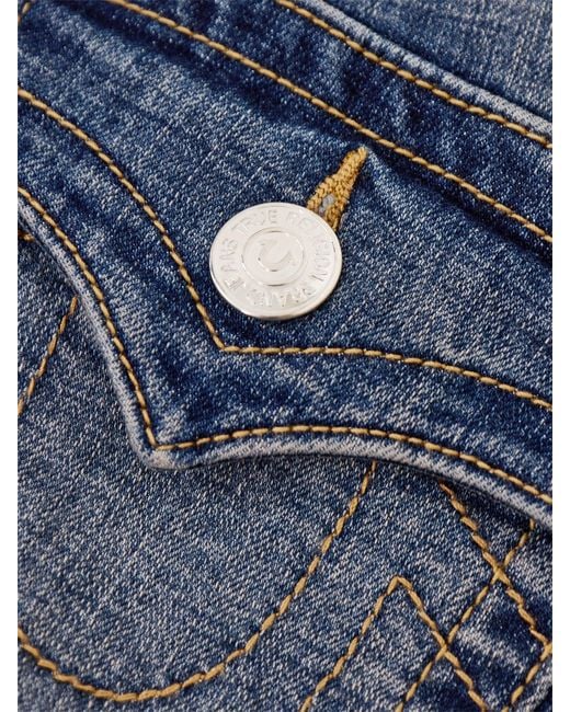 True Religion Blue Joey Flare Pocket Jeans