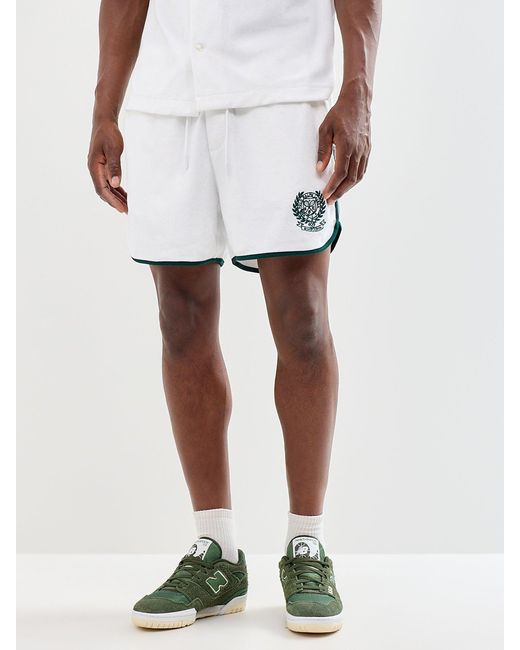 Polo Ralph Lauren White Wimbledon Sports Shorts for men