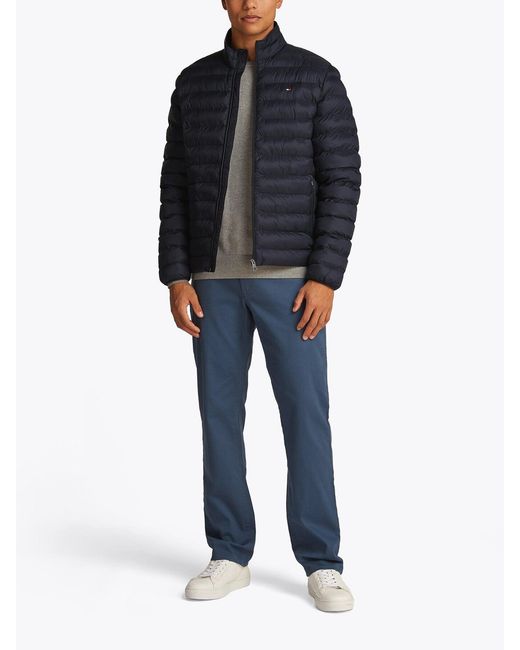 Tommy Hilfiger Blue Core Recycled Packable Jacket for men