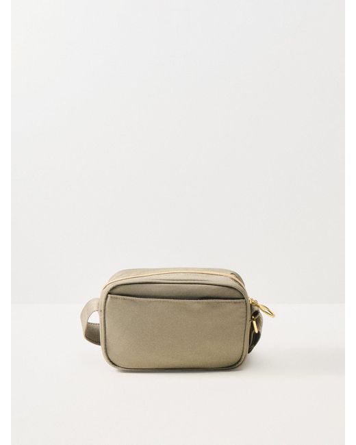 Barbour Metallic B.Intl Qualify Micro Crossbody Bag Khaki