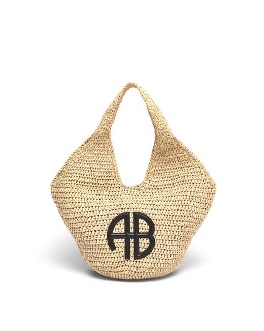 Anine Bing Natural Women's Small Leah Hobo