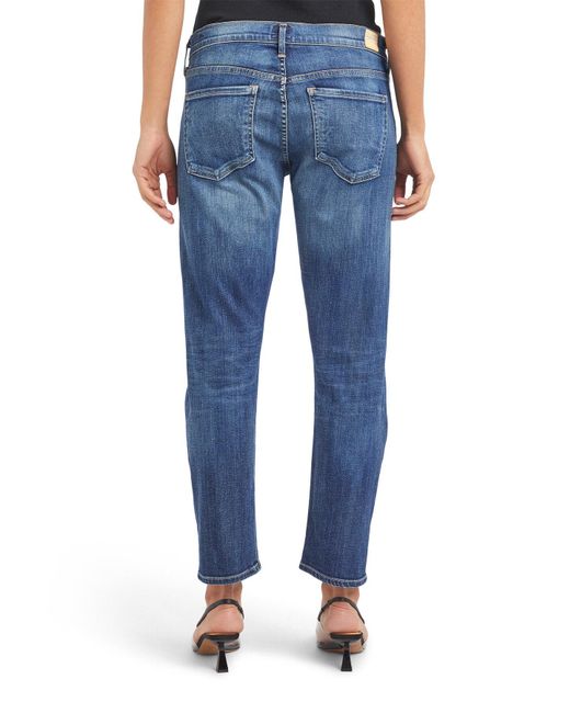 Citizens of Humanity Blue Women's Emerson Slim Fit Boyfriend Jeans