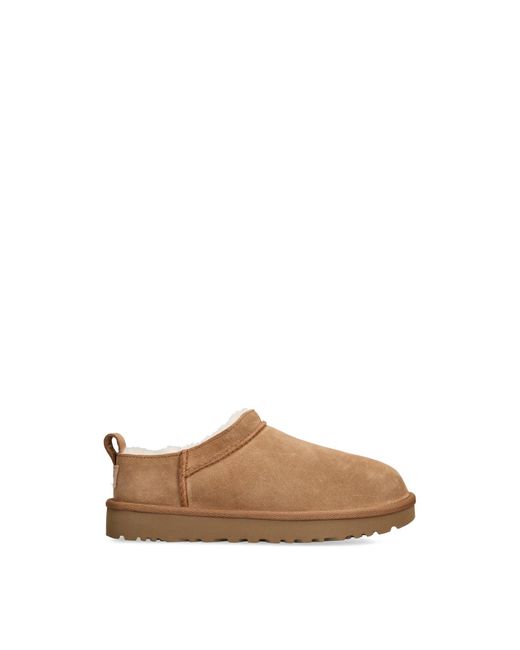 Ugg Brown Classic Micro Boots