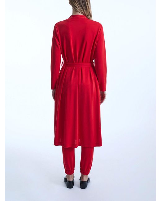 James Lakeland Red Long Cardigan