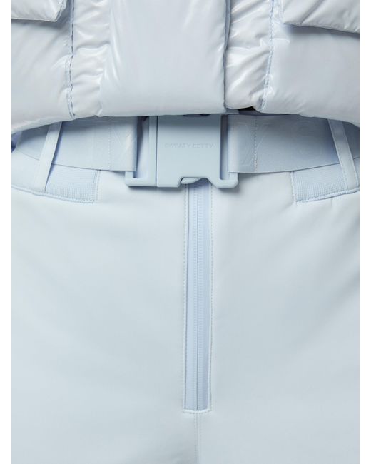Sweaty Betty Blue Power High Waist Soft Shell Trousers